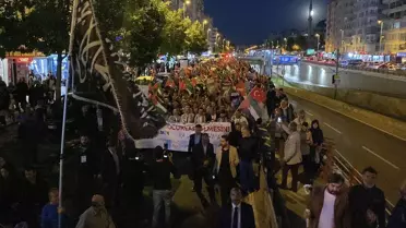 Gazze'ye Destek Yürüyüşleri