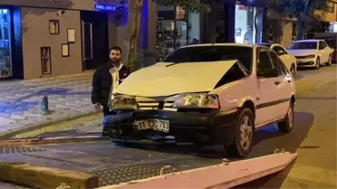 Eskişehir'de Alkollü Sürücü Geri Dönüşüm Araçlarına Çarptı: 1 Yaralı