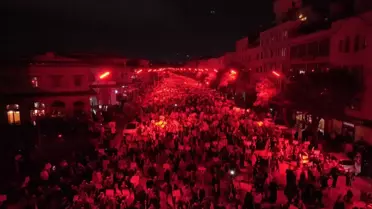 Konya'da Filistin İçin Sessiz Yürüyüş