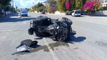 Manavgat'ta ATV Kazası: Bir Yaralı