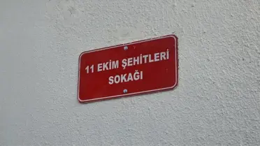 Nusaybin'de Hamam Sokak, 11 Ekim Şehitleri Sokağı Olarak Değiştirildi