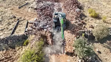 Midyat'ta Atıksu Hattı Projesi
