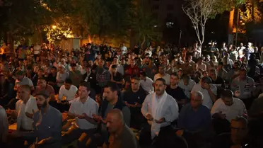 Siverek'te Gazze İçin Seccade Etkinliği