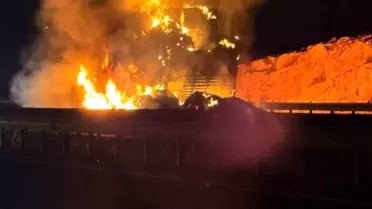 Şanlıurfa'da Tır Yangını