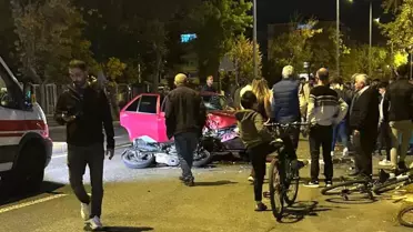 Motosiklet Kazasında Sürücü Yaralandı