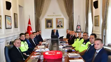 Trafik Güvenliği Toplantısı Trabzon'da