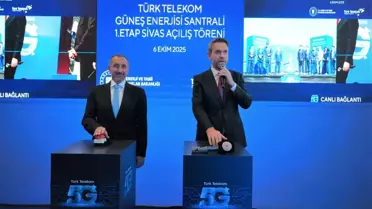 Türk Telekom'dan Sivas'ta GES Yatırımı Açılışı