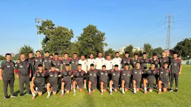 U17 Millilerin Özbekistan Hazırlığı