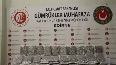 Uyuşturucu Operasyonunda 1,3 Ton Ele Geçirildi