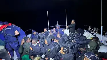 Fethiye'de 46 Düzensiz Göçmen Yakalandı