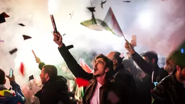 Filistin'e Destek Eylemi Düzenlendi