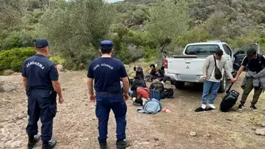 Çeşme'de 35 Göçmen Kurtarıldı