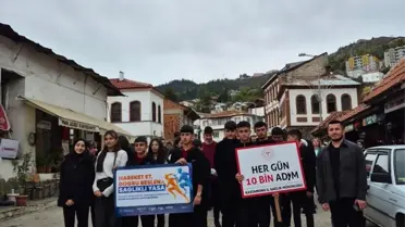 Küre'de Sağlıklı Yaşam Yürüyüşü