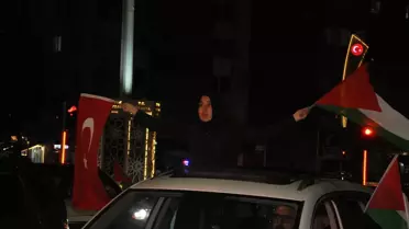 Kütahya'da Gazze İçin Protesto