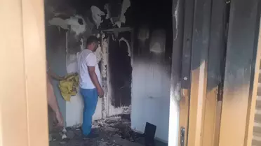 Bozyazı'da Yangın: Bir Yaralı