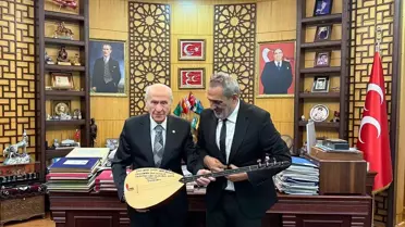 Bahçeli, Yavuz Bingöl'ü Ağırladı