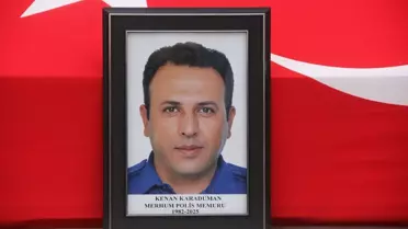 Kanserden Vefat Eden Polis Memuru Toprağa Verildi