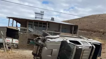 Adana'da Takla Atan Kamyonette 1 Ölü, 1 Yaralı