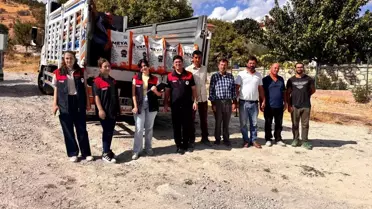 Ağın'da Mercimek Tohumu Dağıtımı