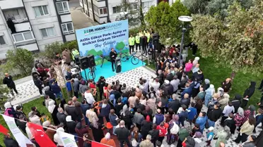 Bahçelievler'de Park Açılışı ve Bisiklet Dağıtımı