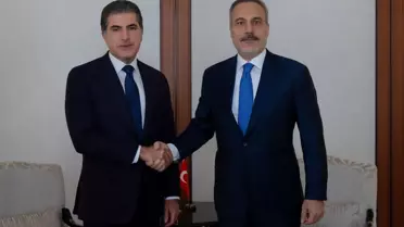 Fidan ve Barzani Ankara'da Buluştu