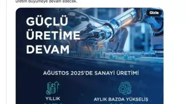 Sanayi Üretimi Yüzde 7,1 Arttı