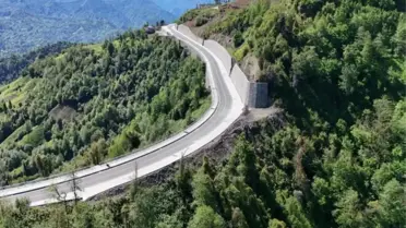 Rize'de Isırlık Yolu yarın hizmete açılacak