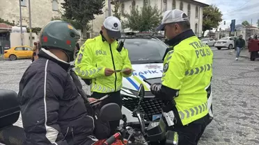 Edirne'de Motosiklet Denetimi Yapıldı