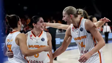 Galatasaray Kadın Basketbol Takımı Euroleague'de Kazandı