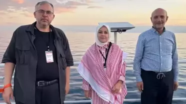 İsrail'in Özgürlük Filosu'nda alıkoyduğu 3 Türk milletvekili İstanbul'a geldi