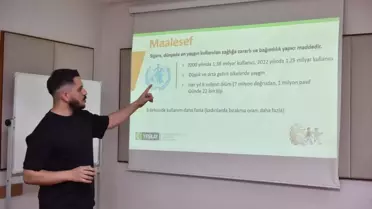 Kepez Belediyesi'ne Tütün Bağımlılığı Eğitimi