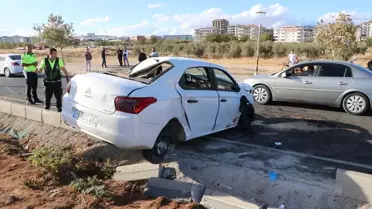 Kilis'te Trafik Kazası: 2 Yaralı