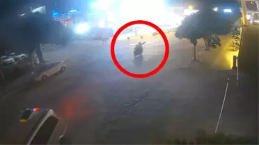 Manavgat'ta Silahlı Saldırı Güvenlik Kamerasında