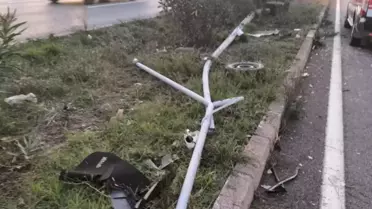 Samsun'da Trafik Kazası: İki Ağır Yaralı