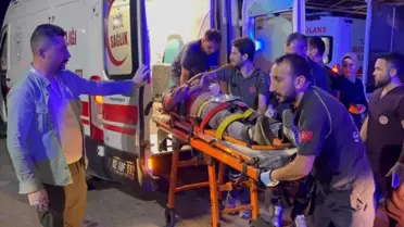 Otomobil şarampole yuvarlandı! İki ağır yaralı var