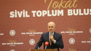 TBMM Başkanı Kurtulmuş, 'Tokat Sivil Toplum Buluşması' programında konuştu Açıklaması