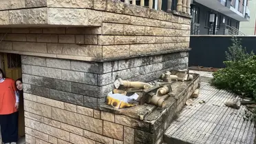 Korkuluk Altında Kalan Çocuk Yaralandı