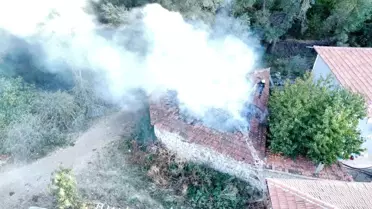 Çorum'da Tandırda Çıkan Yangın Kısa Sürede Söndürüldü