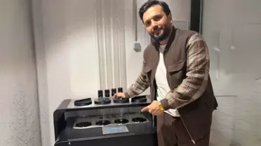 Havada uçan kahve! Yunus Çakmak'tan kahveye görsel şölenli dokunuş