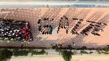 Doğa Koleji'nde Filistin İçin Koreografi