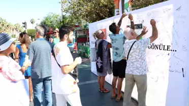 ALKÜ'den Filistin İçin İmza Kampanyası