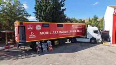 Elazığ Belediyesi'nden Mobil Arama Kurtarma Aracı