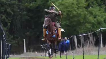 İstanbul'da Atlı Okçuluk Güz Toyu Etkinliği Başladı