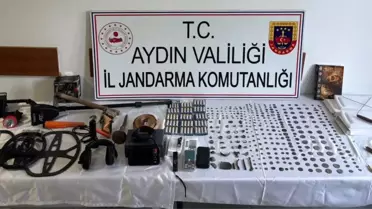 Aydın'da Tarihi Eser Kaçakçılığına Baskın