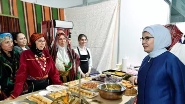 Emine Erdoğan'dan 5. Rize Gastronomi Günleri'ne ilişkin video paylaşımı Açıklaması