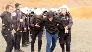 Erzincan'da Çevik Kuvvet Tatbikatı