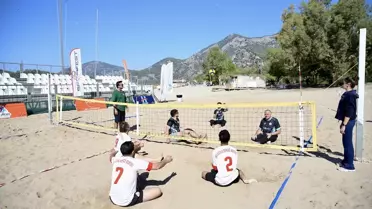 Engelli Sporcular Plaj Voleybolu Turnuvası Yapıldı