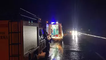 Kastamonu'da Tur Midibüsü Devrildi
