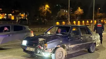 Karabük'te Motosikletli Kaza