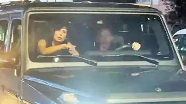 Kucak kucağa oturdular! Sergen Yalçın bir araba dolusu kadınla gecelerde